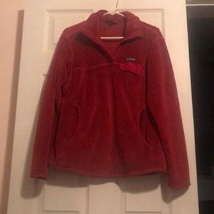 Red Patagonia Pullover